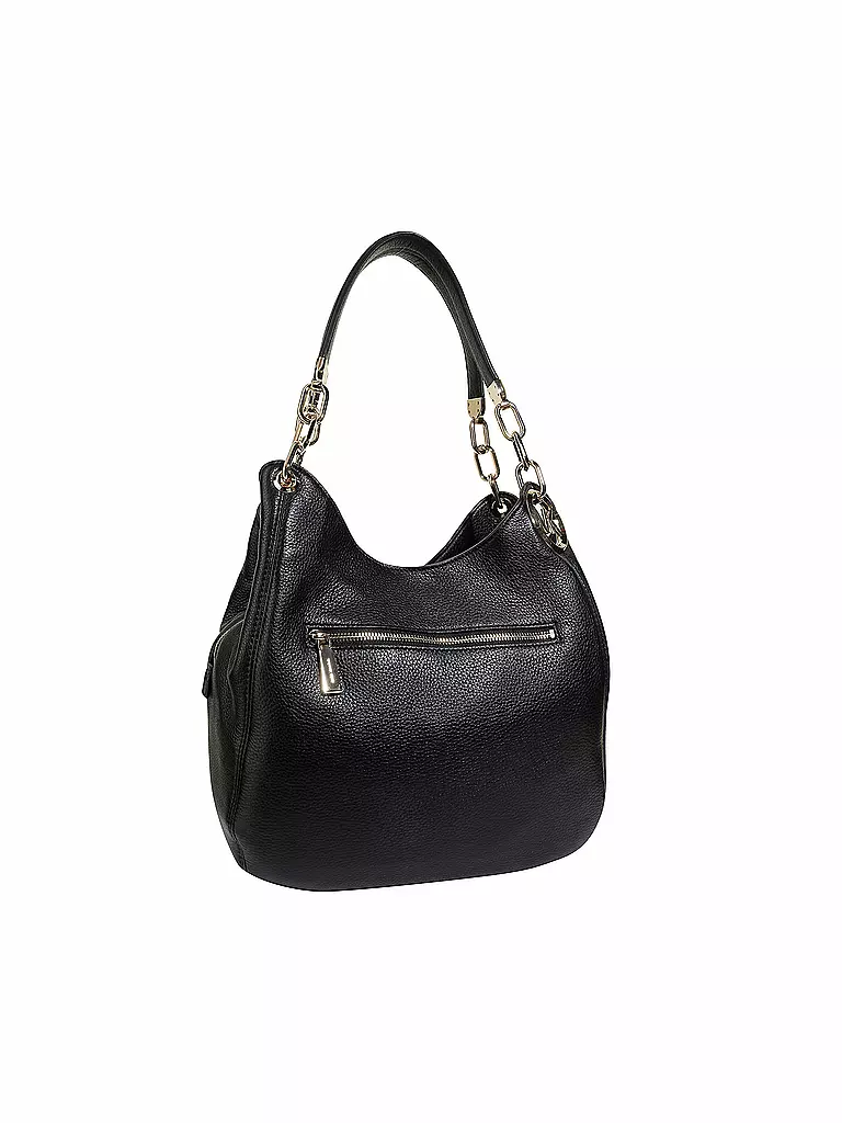 MICHAEL KORS | Ledertasche - Hobo Bag LILLIE Large | schwarz