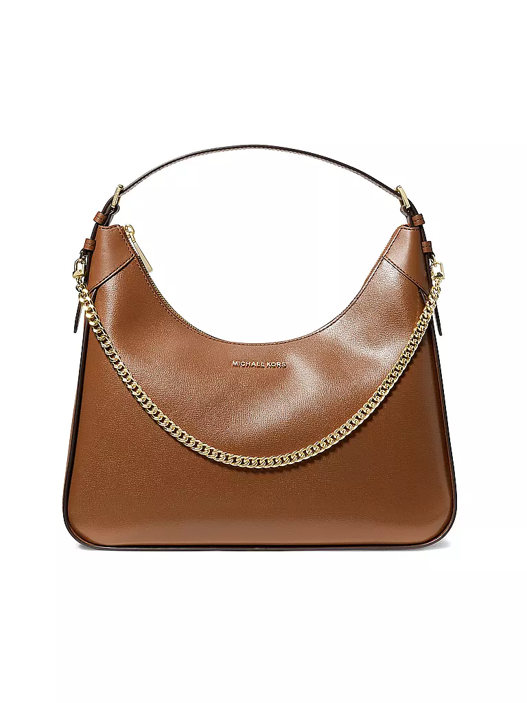 MICHAEL KORS | Ledertasche - Hobo Bag WILMA L | braun