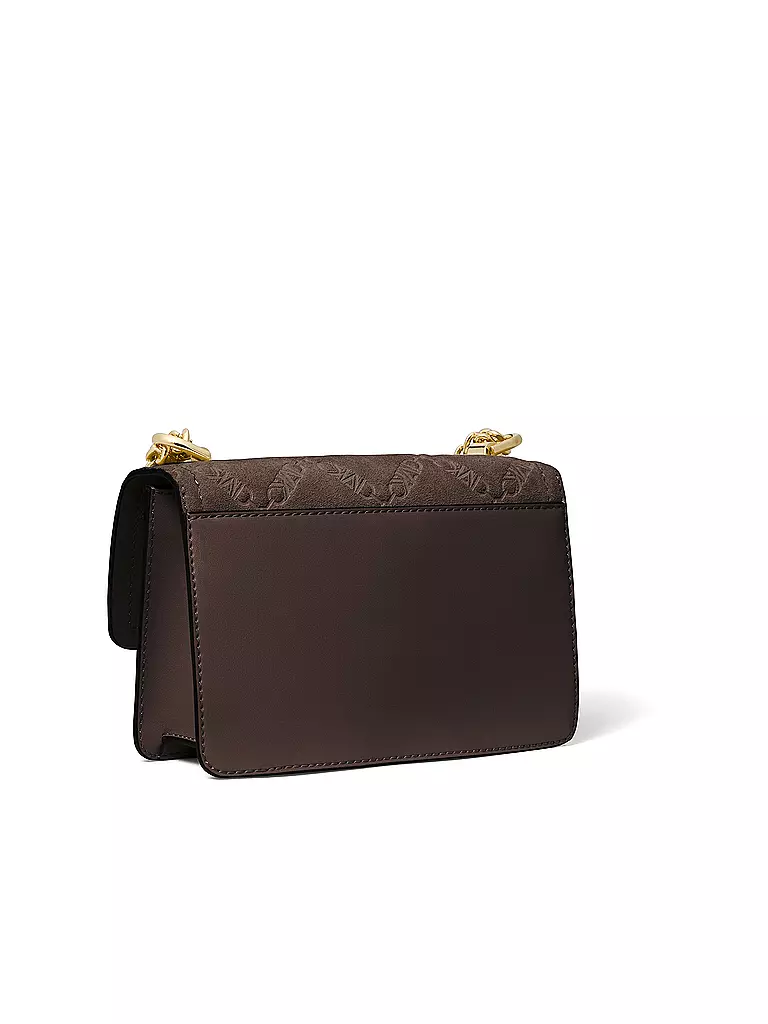 MICHAEL KORS | Ledertasche - Mini Bag HEATHER XSmall | dunkelblau