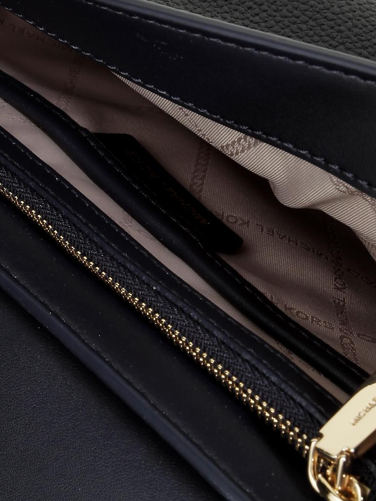 MICHAEL KORS | Ledertasche - Mini Bag Jet Set LG Full Flap XBody | blau