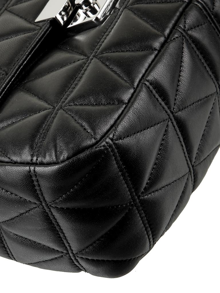 MICHAEL KORS | Ledertasche - Schultertasche "Sloan" | schwarz