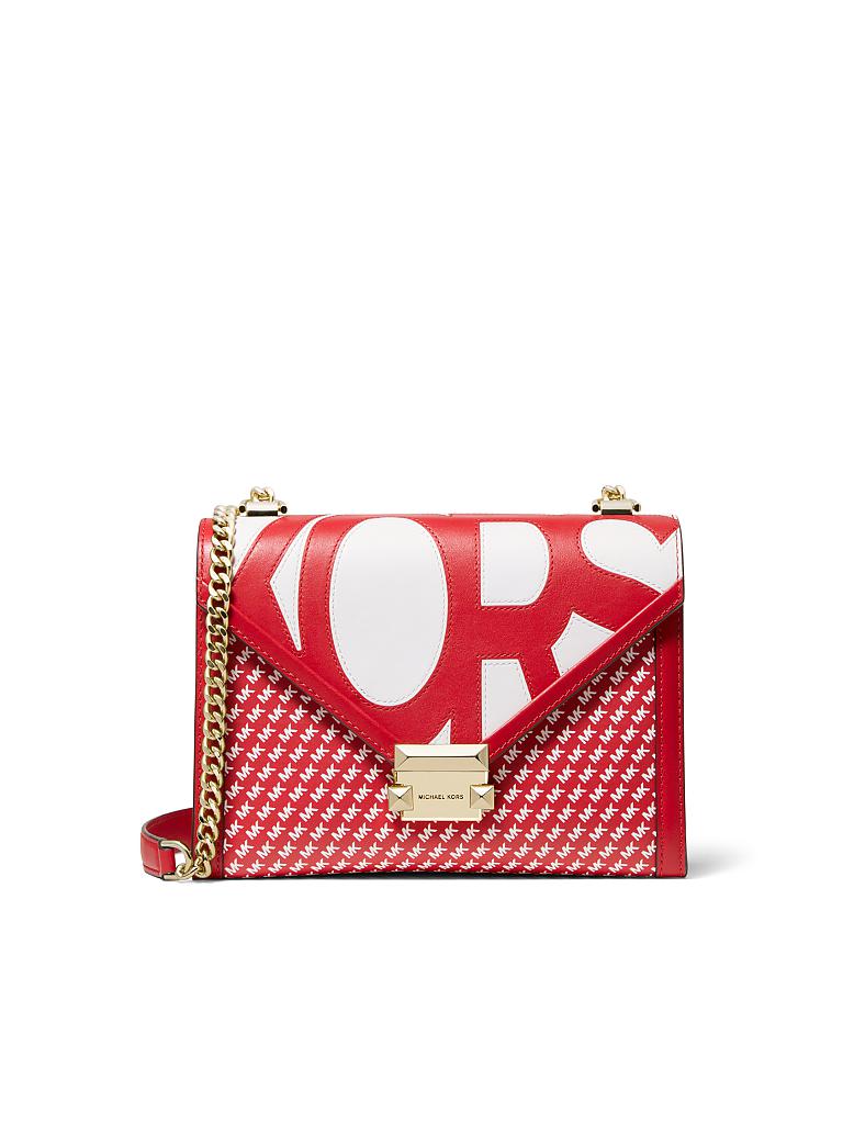 MICHAEL KORS | Ledertasche - Schultertasche "Whitney" | 