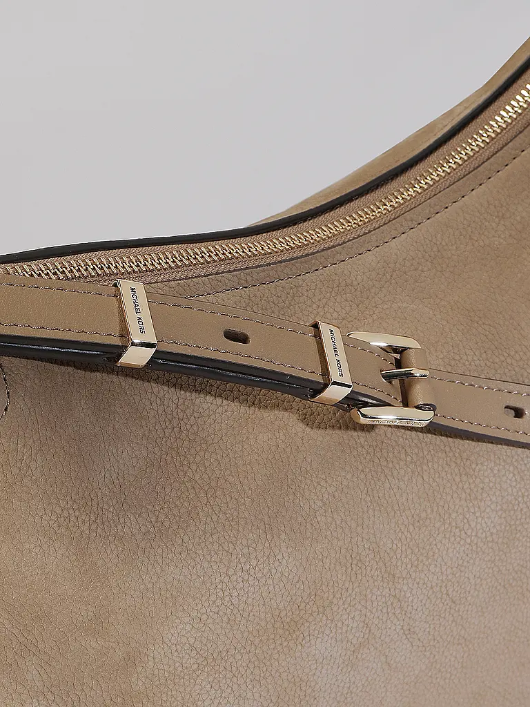 MICHAEL KORS | Ledertasche - Schultertasche NOLITA | creme