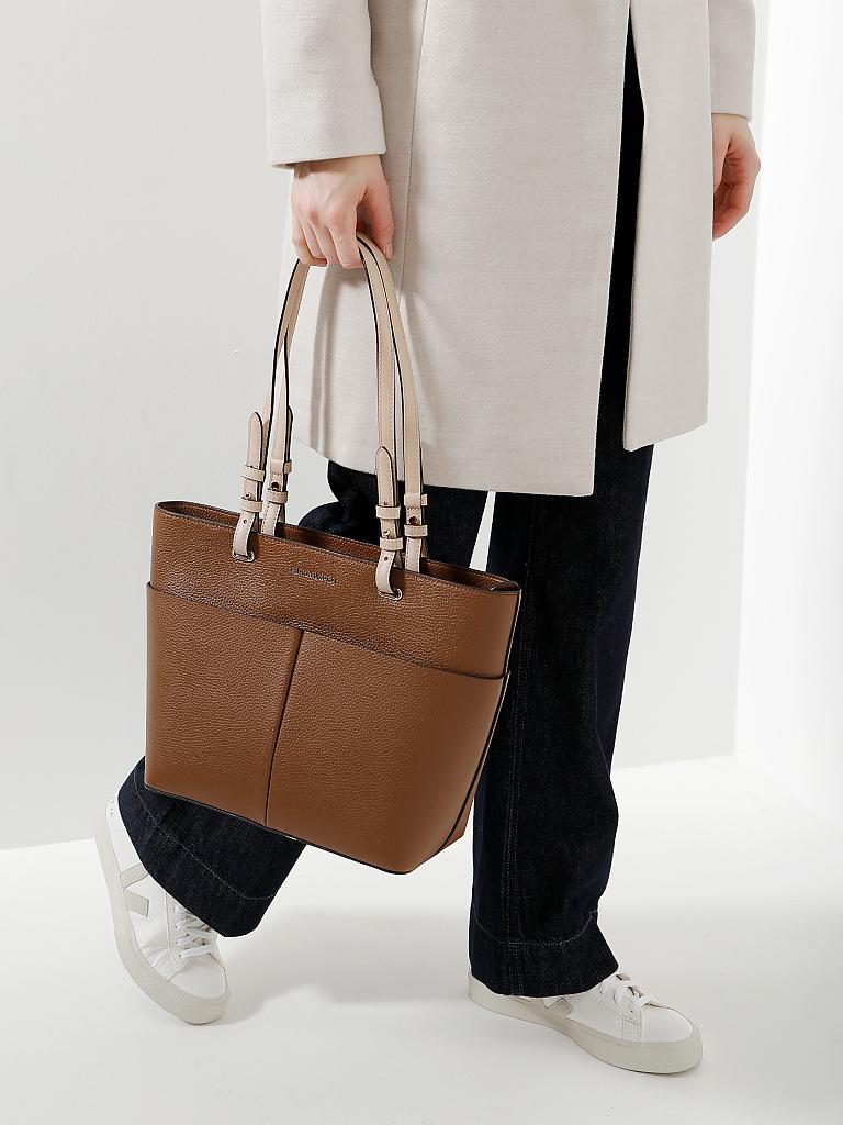 MICHAEL KORS | Ledertasche - Shopper "Bedford" | braun