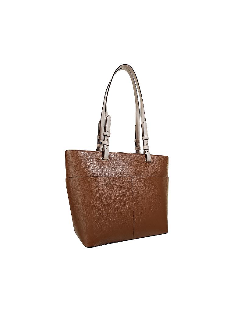MICHAEL KORS | Ledertasche - Shopper "Bedford" | braun