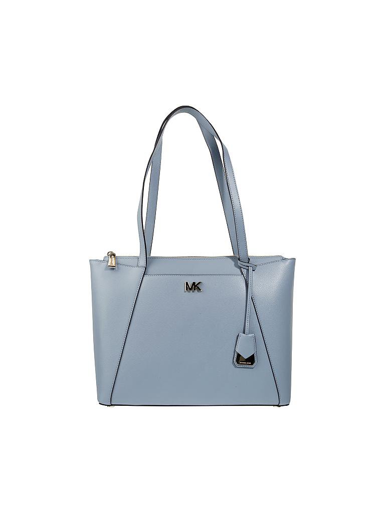 MICHAEL KORS | Ledertasche - Shopper "Maddie" | blau