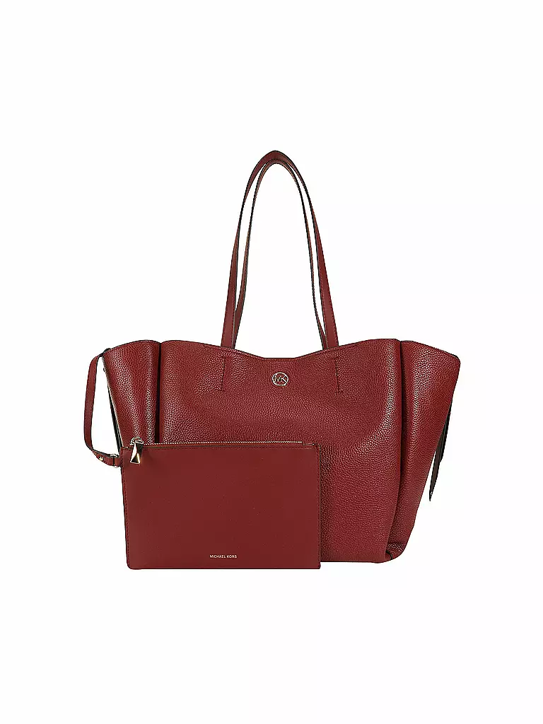 MICHAEL KORS | Ledertasche - Shopper FREYA | rot