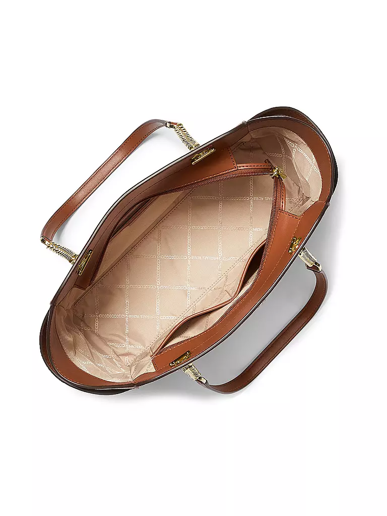MICHAEL KORS | Ledertasche - Shopper JACQUELYN | creme