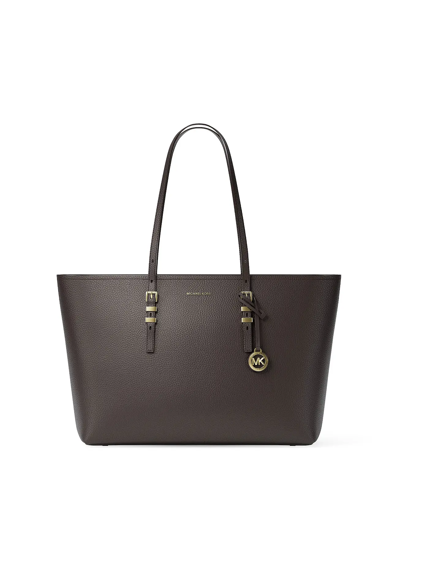 MICHAEL KORS | Ledertasche - Shopper QUINN Large | braun