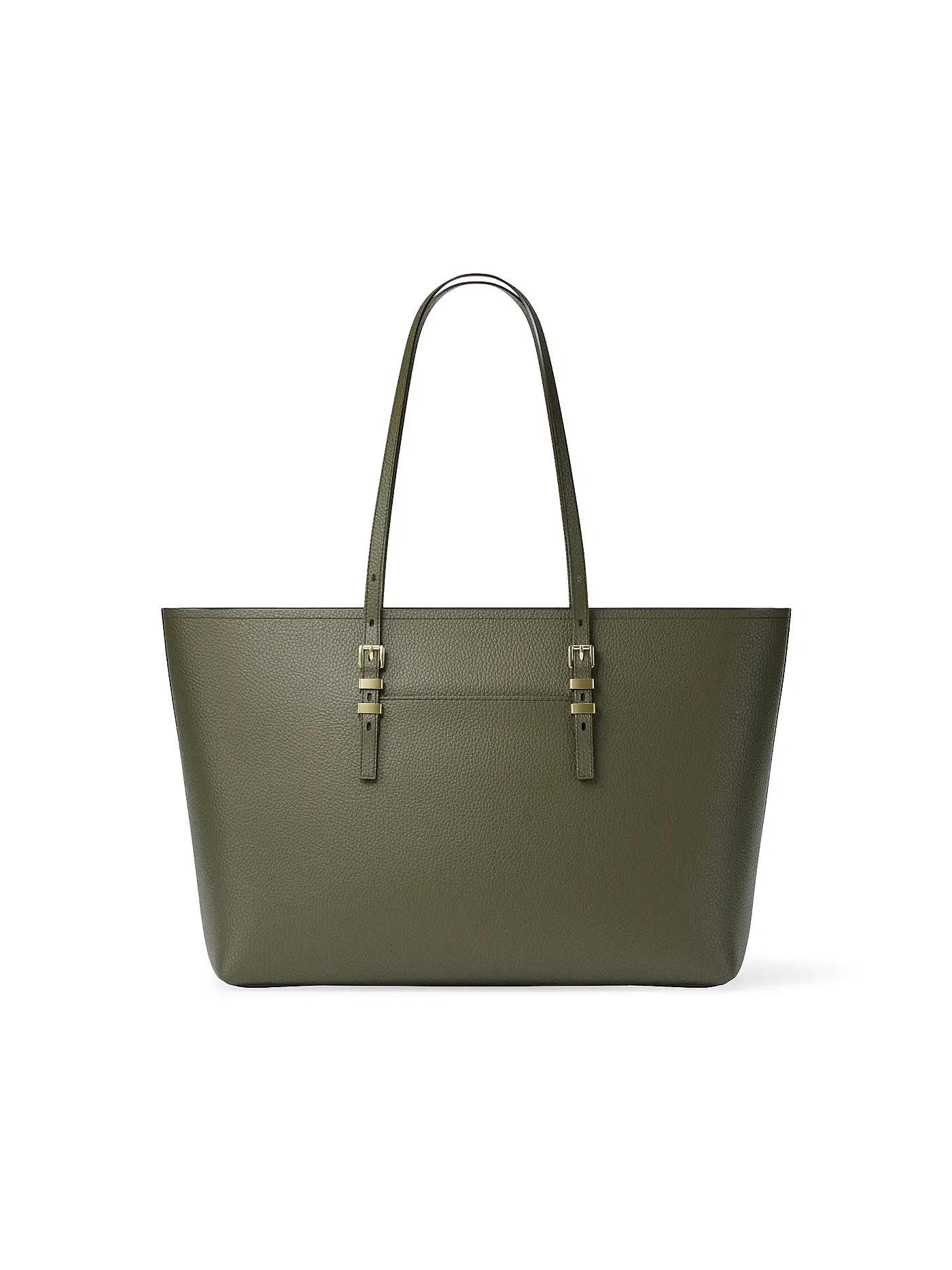 MICHAEL KORS | Ledertasche - Shopper QUINN Large | olive