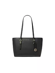 MICHAEL KORS | Ledertasche - Shopper QUINN Medium | schwarz