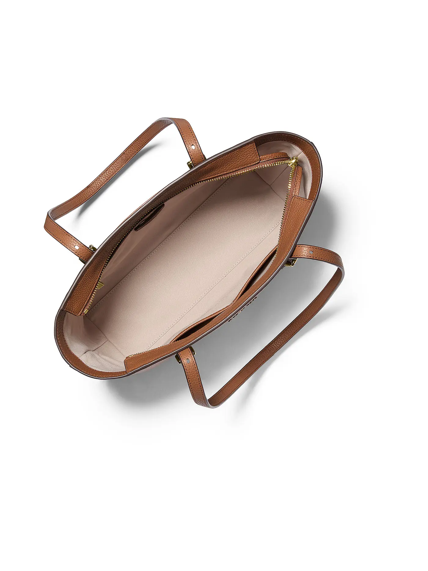 MICHAEL KORS | Ledertasche - Shopper QUINN Medium | braun
