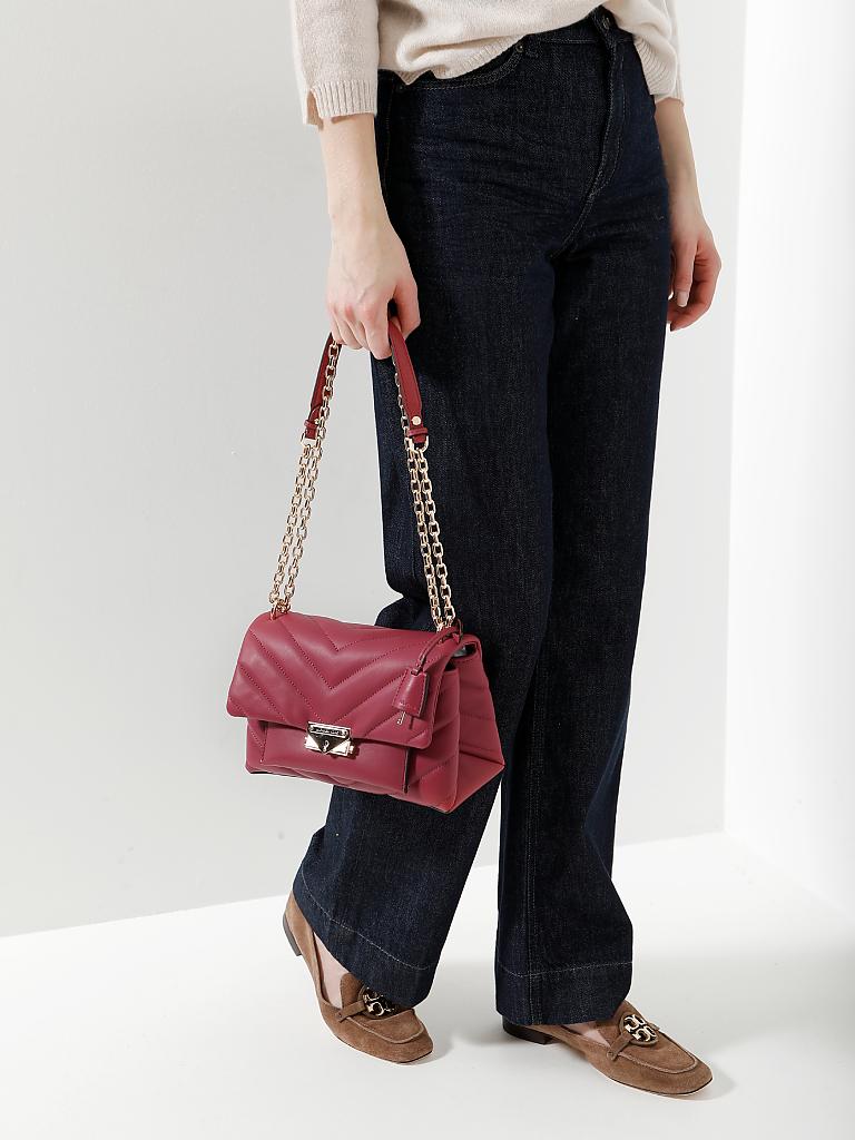 MICHAEL KORS | Ledertasche - Umhängetasche "Cece" | rot
