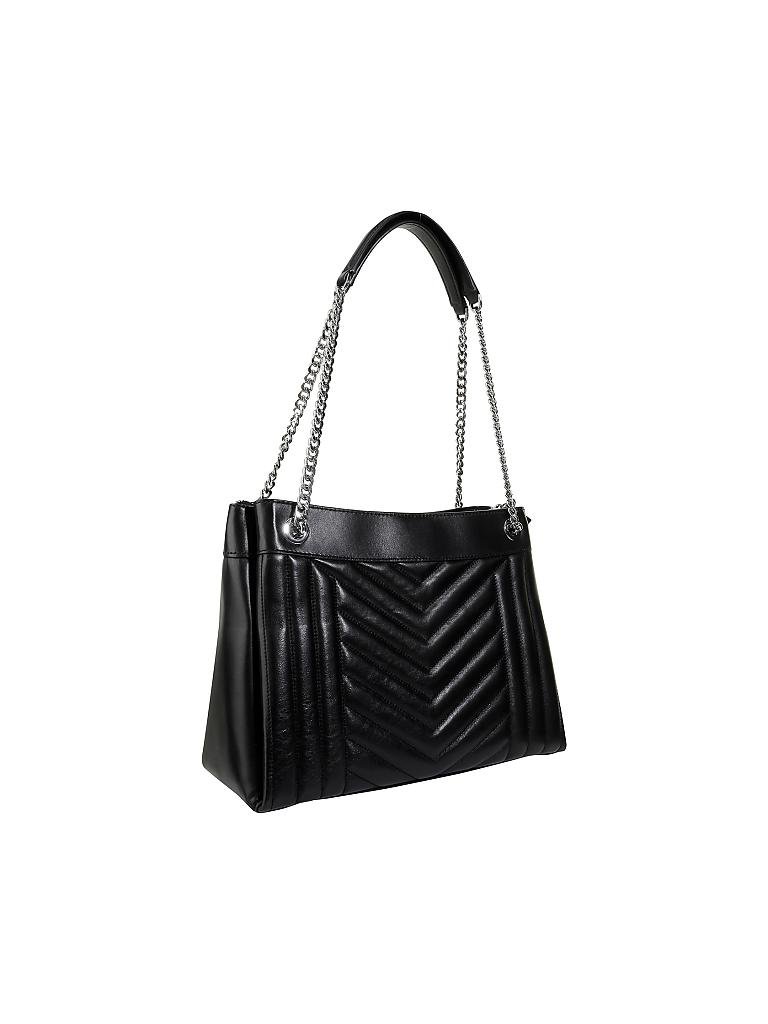 MICHAEL KORS | Ledertasche - Umhängetasche "Susan" M | schwarz