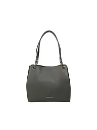 MICHAEL KORS | Ledertasche - Umhängetasche KENSINGTON Large | olive
