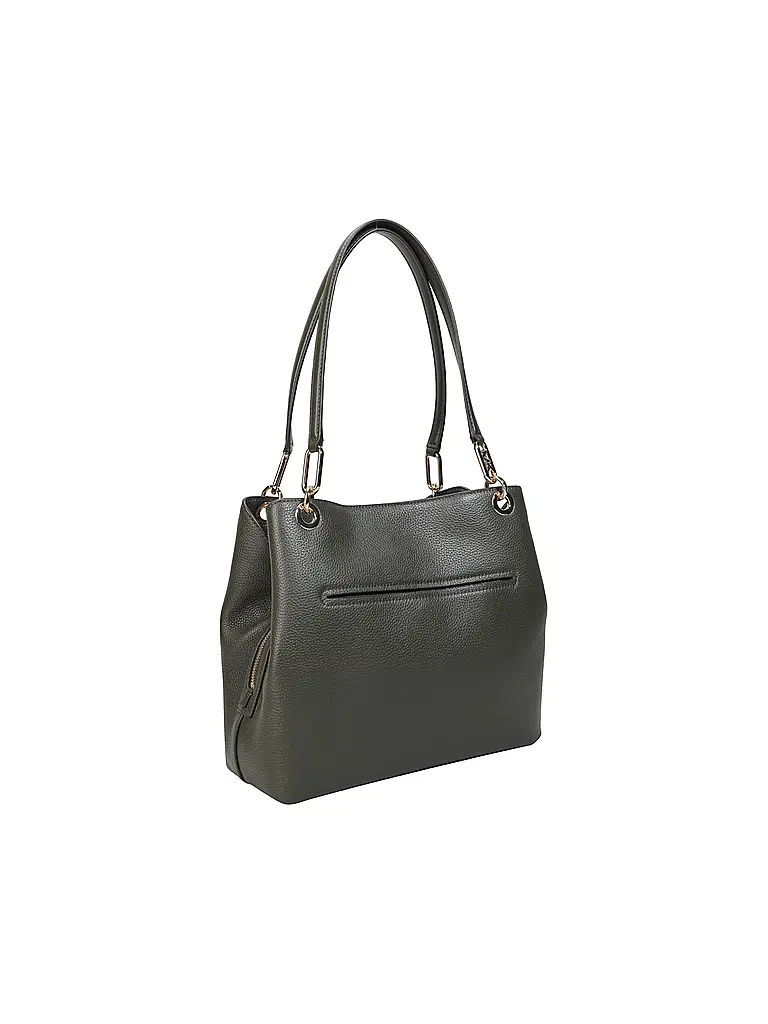 MICHAEL KORS | Ledertasche - Umhängetasche KENSINGTON Large | olive