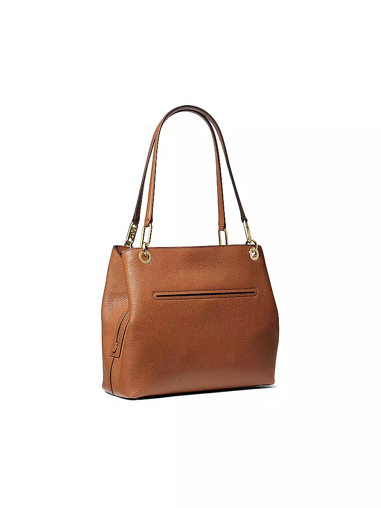 MICHAEL KORS | Ledertasche - Umhängetasche KENSINGTON Large | braun