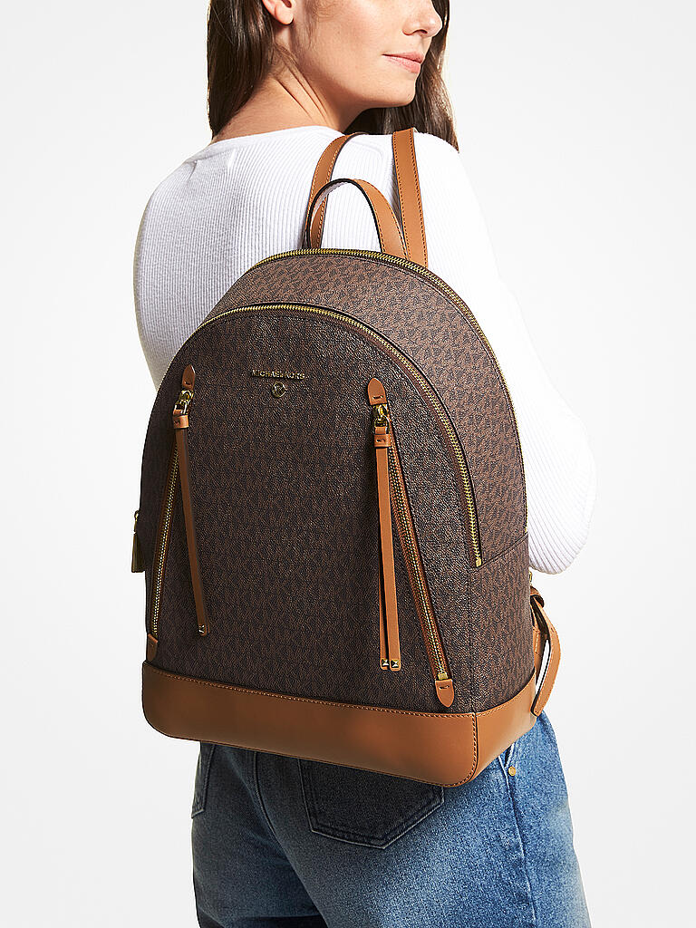 MICHAEL KORS | Rucksack Brooklyn | braun