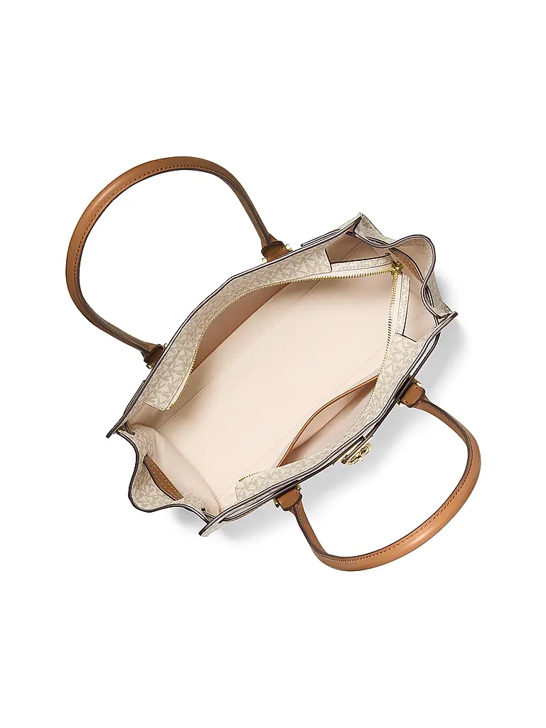 MICHAEL KORS | Tasche - Henkeltasche HAMILTON Small | Beige