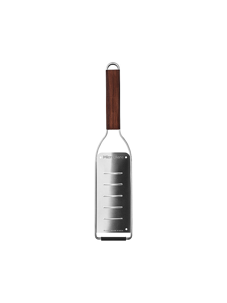 MICROPLANE Reibe - Raspel MASTER Walnuss braun