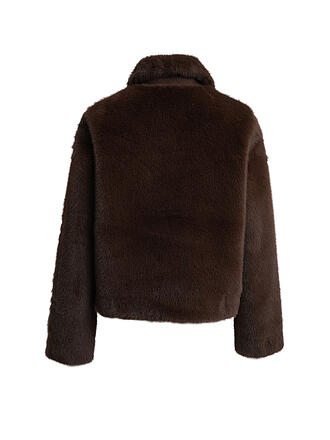 MILANO ITALY | Jacke in Felloptik 