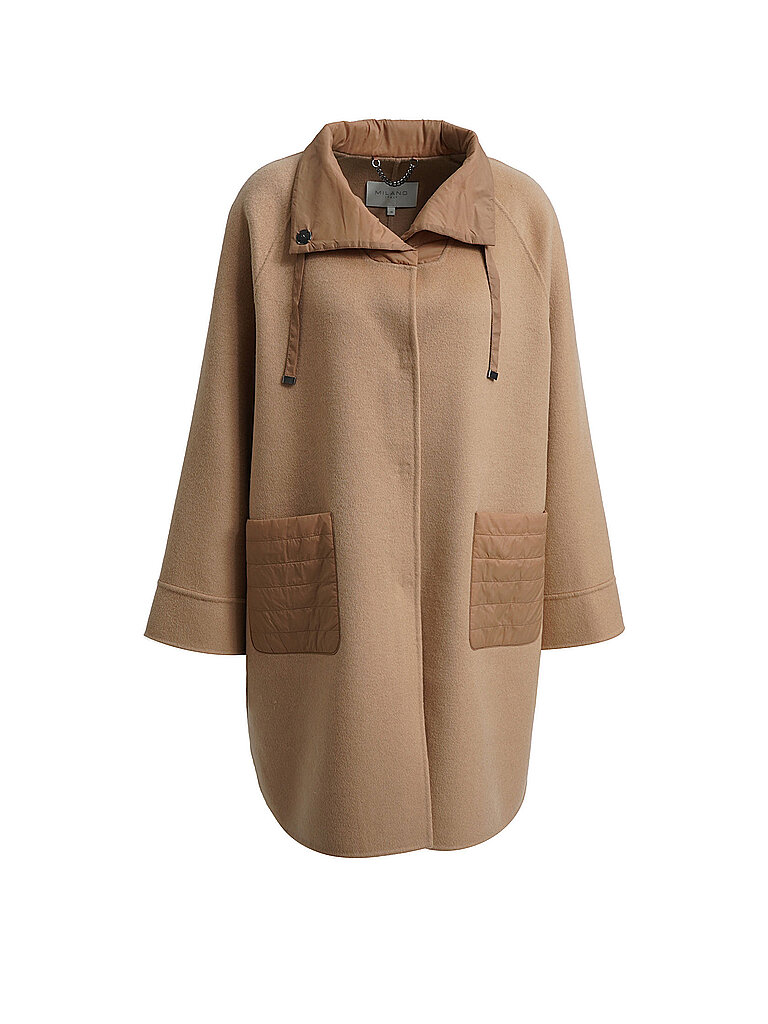 MILANO ITALY Wollmantel camel | 48