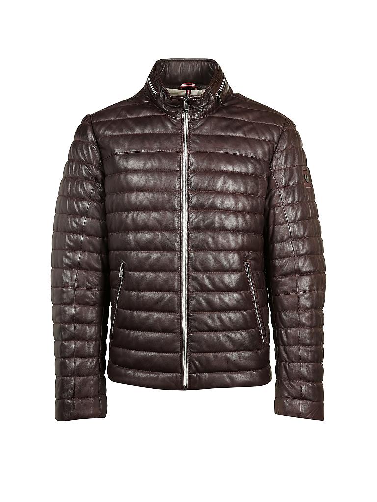 MILESTONE | Leder-Steppjacke "Tereno" | 