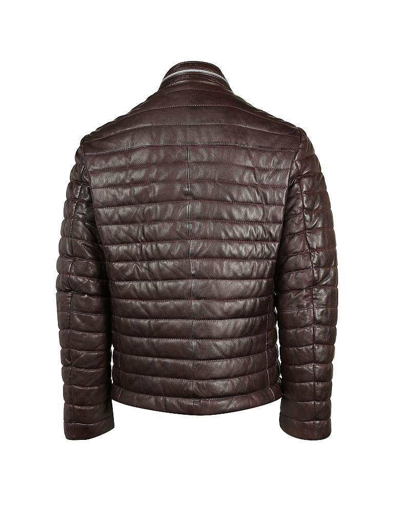 MILESTONE | Leder-Steppjacke "Tereno" | 