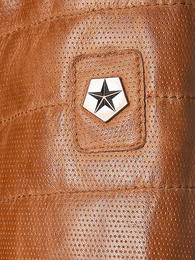 MILESTONE | Lederjacke - Steppjacke Levanto | braun