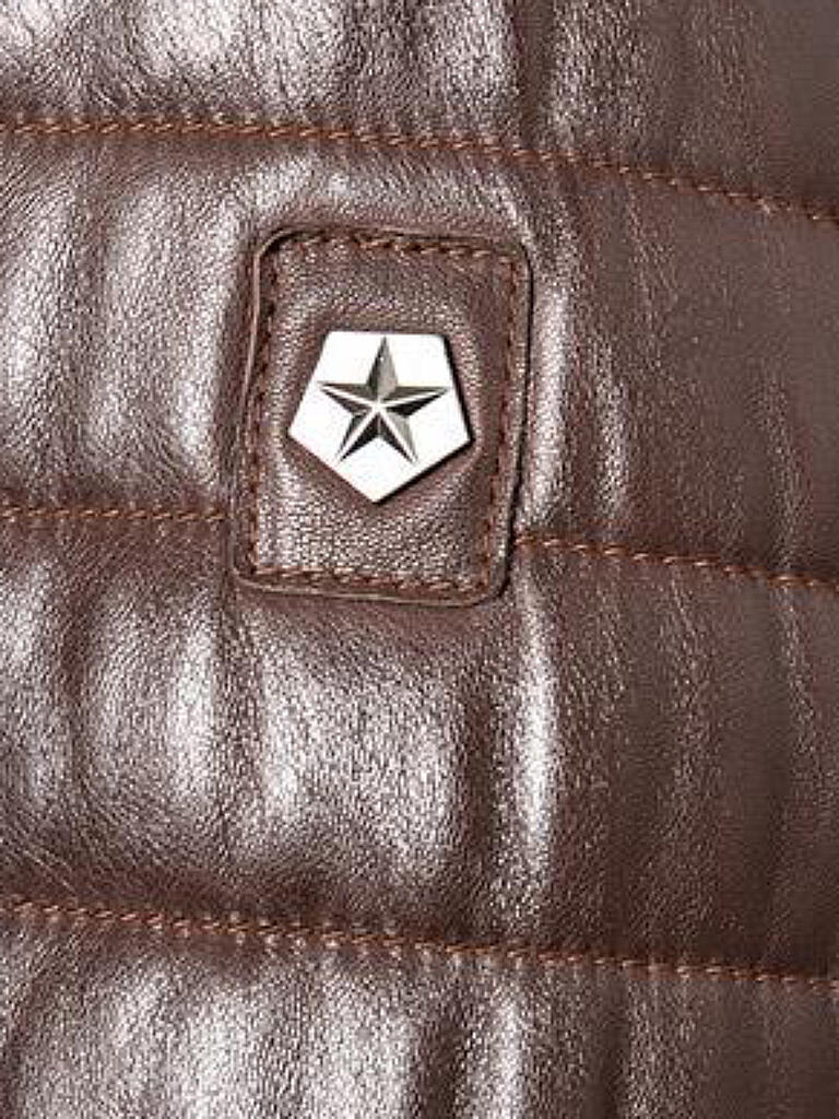MILESTONE | Lederjacke Damiano | braun
