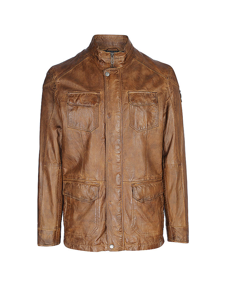MILESTONE | Lederjacke Jose  | braun