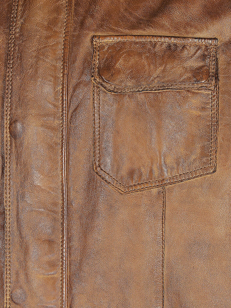 MILESTONE | Lederjacke Jose  | braun