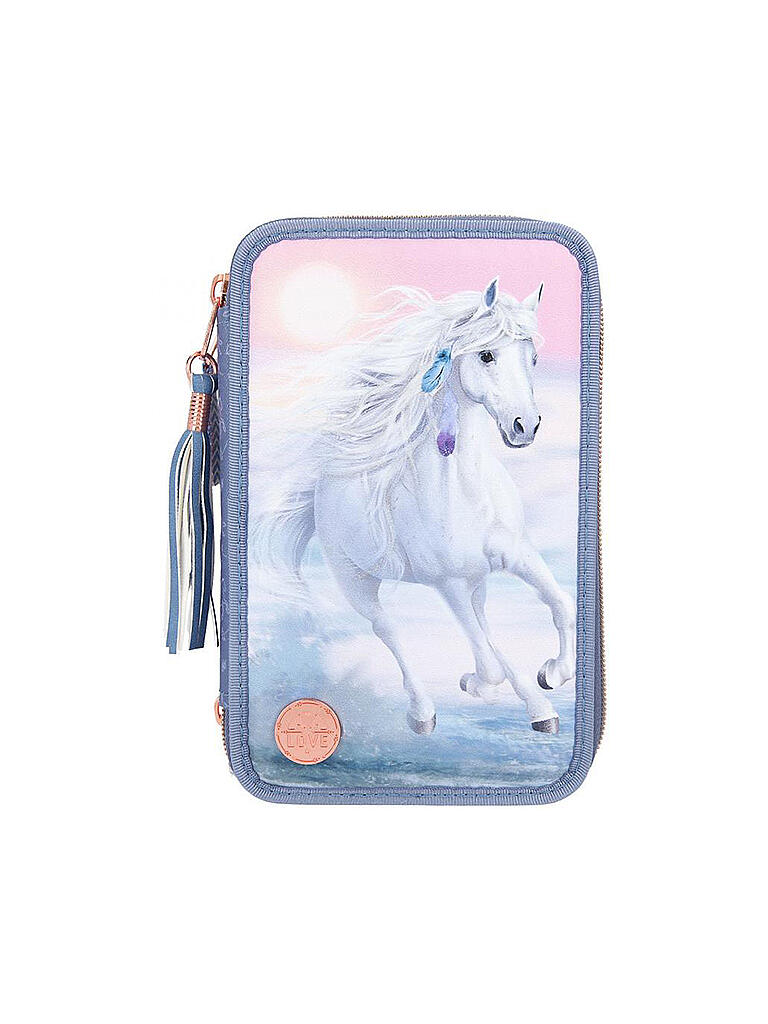 MISS MELODY |  Federtasche 3-Fach Nature | keine Farbe