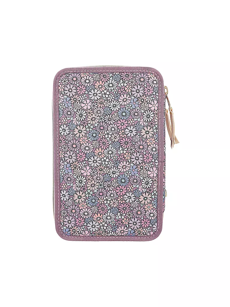 MISS MELODY | 3-Fach Federtasche FLOWERFIELD | keine Farbe