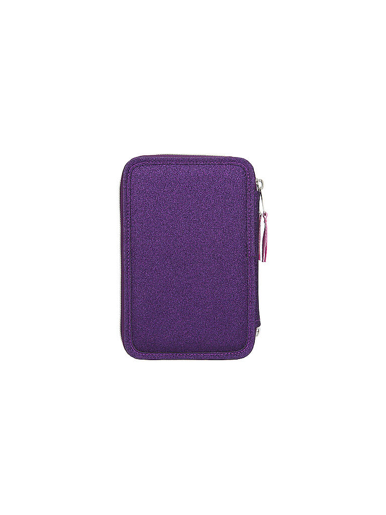 MISS MELODY | 3-Fach Federtasche LED Lila | keine Farbe