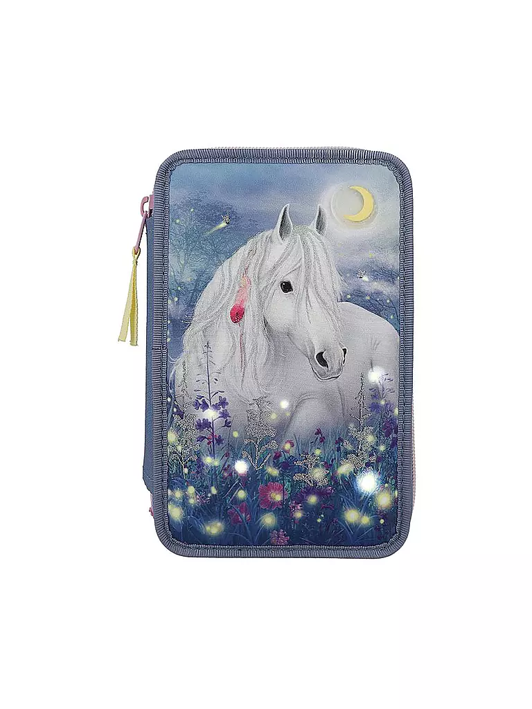 MISS MELODY | Miss Melody 3-FAch Federtasche Glühwürmchen  | keine Farbe