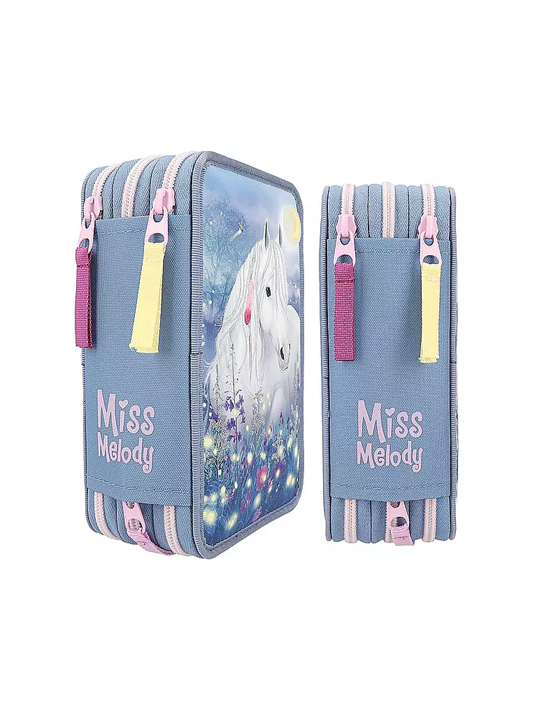 MISS MELODY | Miss Melody 3-FAch Federtasche Glühwürmchen  | keine Farbe