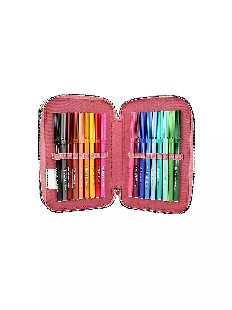 MISS MELODY | Miss Melody 3-Fach Federtasche My Little Farm  | keine Farbe