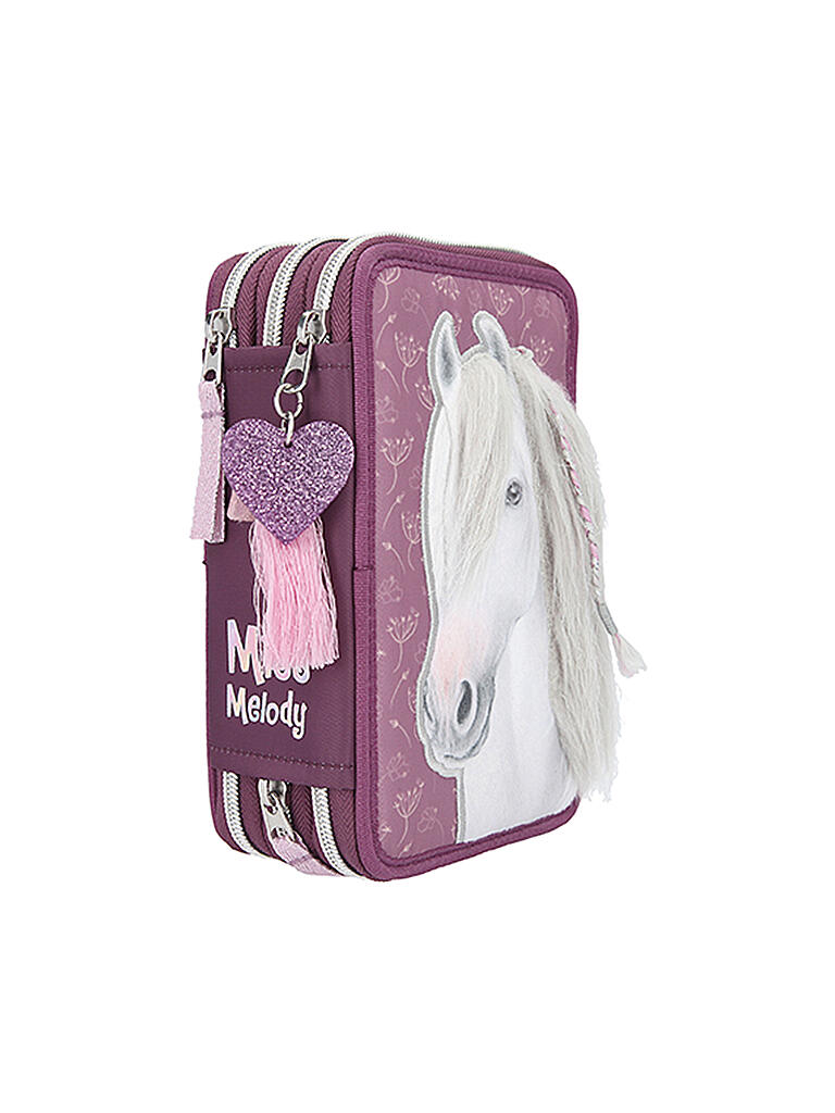 MISS MELODY | Miss Melody 3-Fach Federtasche WILDFLOWERS | keine Farbe
