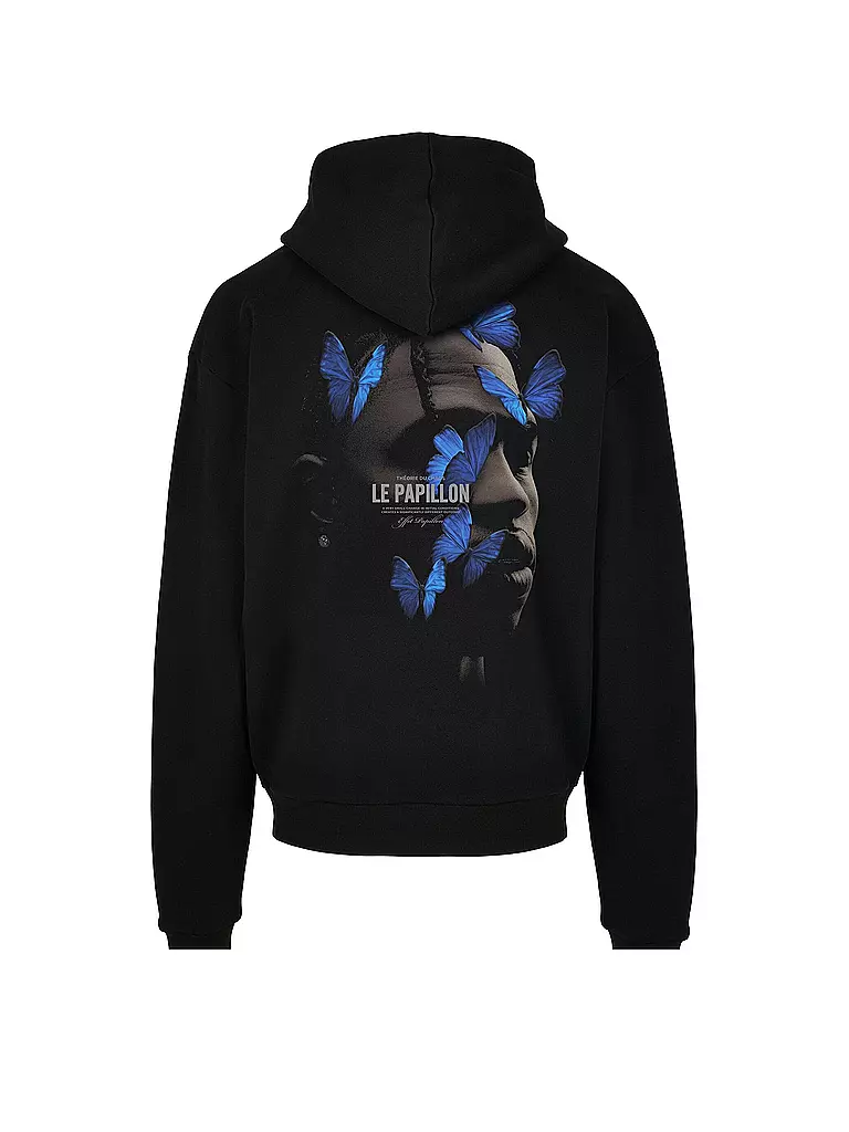 MISTER TEE | Kapuzenswaeter - Hoodie LE PAPILLON  | schwarz