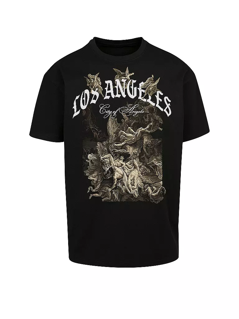 MISTER TEE | T-Shirt CITY OF ANGELS | schwarz