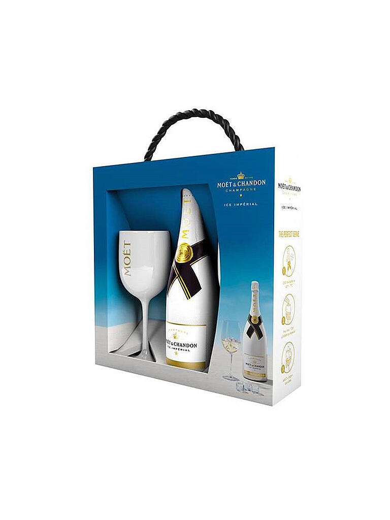 Gläser Und Laudel 2010 MOET Ice Imperial + 2 Gläser 75cl keine Farbe