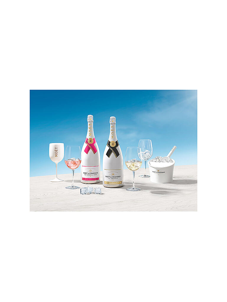 MOET | Ice Rose Imperial + 2 Gläser 75cl | keine Farbe