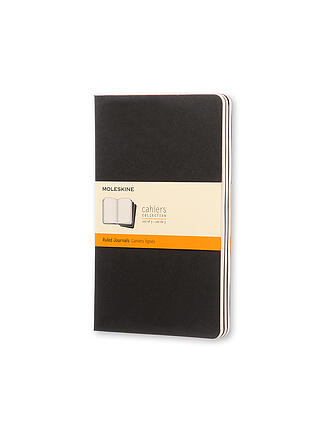 MOLESKINE | Notizheft CAHIER 3er-Set liniert Large Schwarz