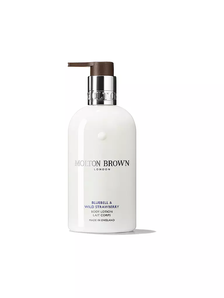 MOLTON BROWN | Click to zoom Bluebell & Wild Strawberry Body Lotion 300ml | transparent