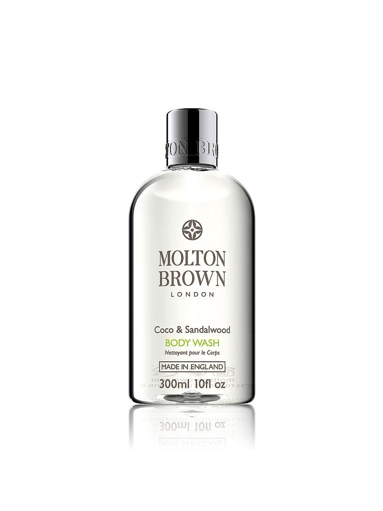 MOLTON BROWN | Coco and Sandalwood Body Wash 300ml | transparent