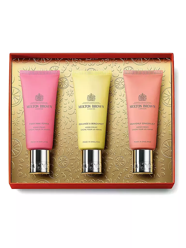 MOLTON BROWN | Geschenkset -  Floral & Spicy Handpflege Set 3x40ml | keine Farbe