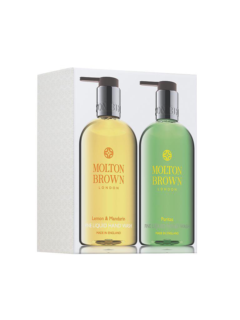 MOLTON BROWN | Geschenkset - Lemon & Mandarin and Puritas Hand Wash Set 2x300ml | keine Farbe