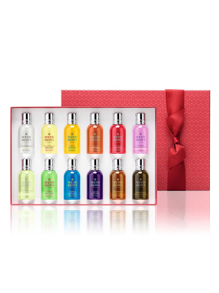 MOLTON BROWN | Set - 12 Days Duschgel Geschenkset 12x50ml | 