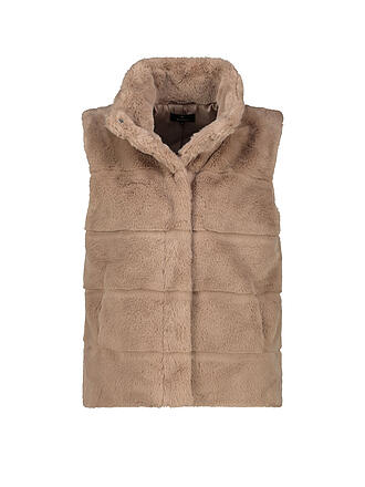 MONARI | Gilet in Felloptik